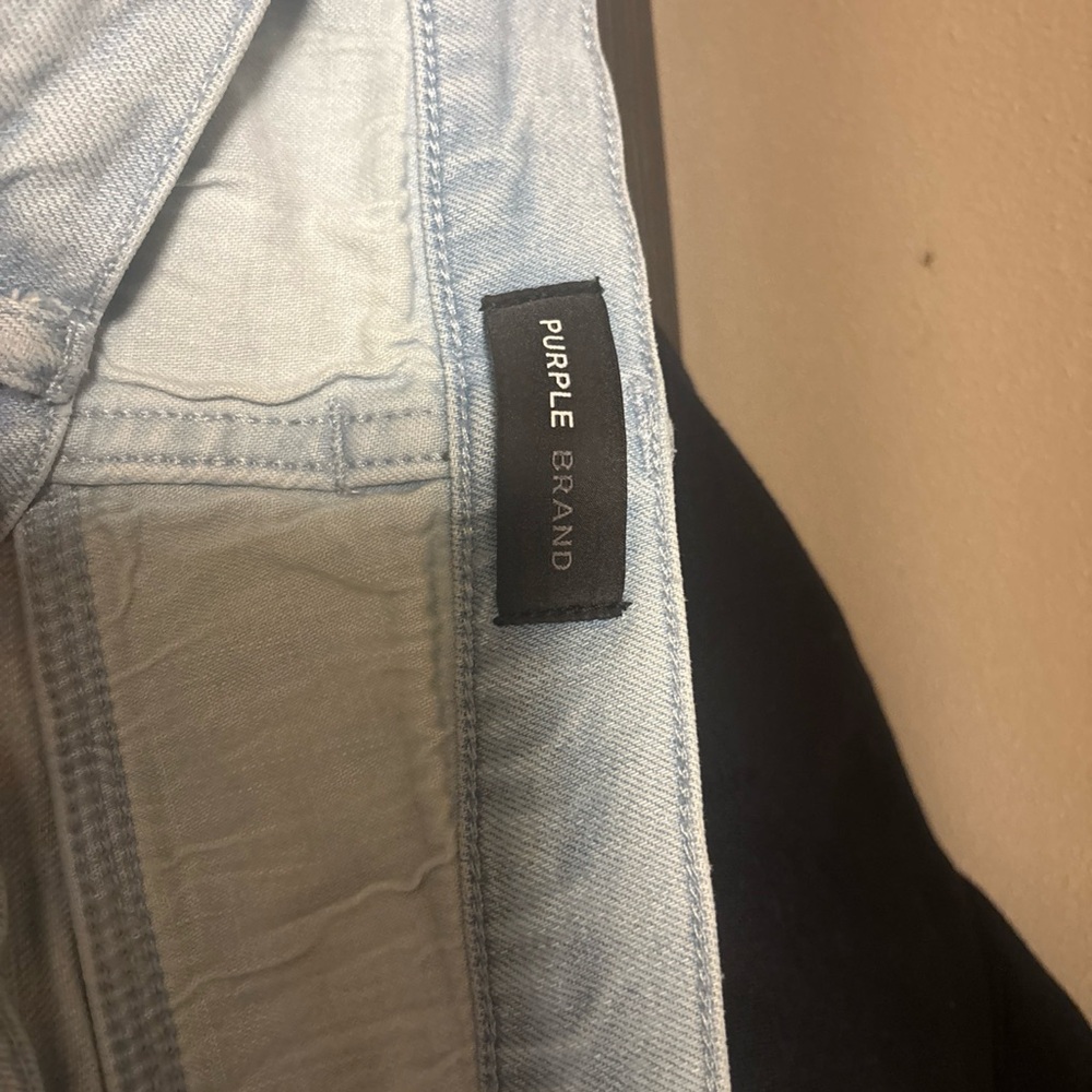 Purple Brand Light Blue Denim Jeans
